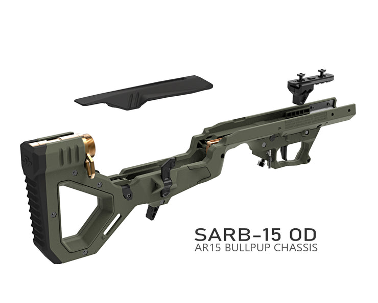 SARB-15 Bullpup Conversion Kit Only - OD Green