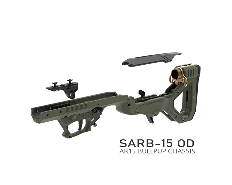 SARB-15 Bullpup Conversion Kit Only - OD Green