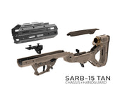 SARB-15 Bullpup Conversion Kit with Optional Handguard - Tan