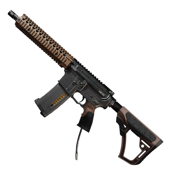 Wolverine Airsoft x EMG Daniel Defence MTW MK18 - DD Brown [No restock ETA currently]